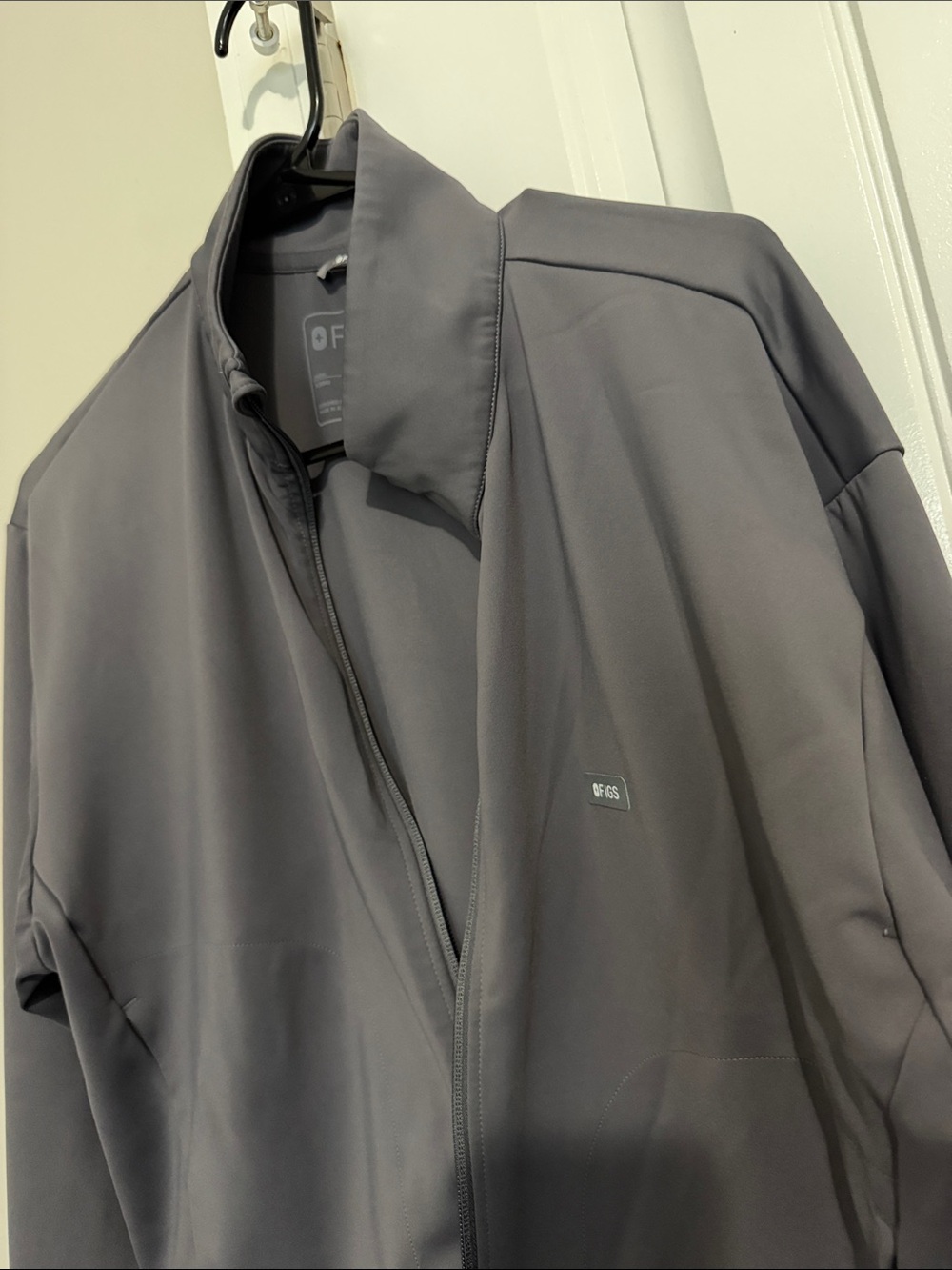 Women’s Gray Full-Zip Jacket